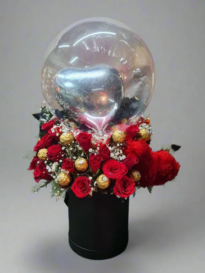 Black_Box_Gift_with_Balloon_Ferrero_Rocher