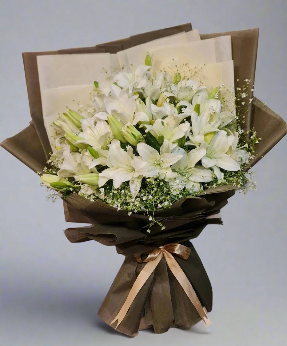 White_Lily_Bouquet