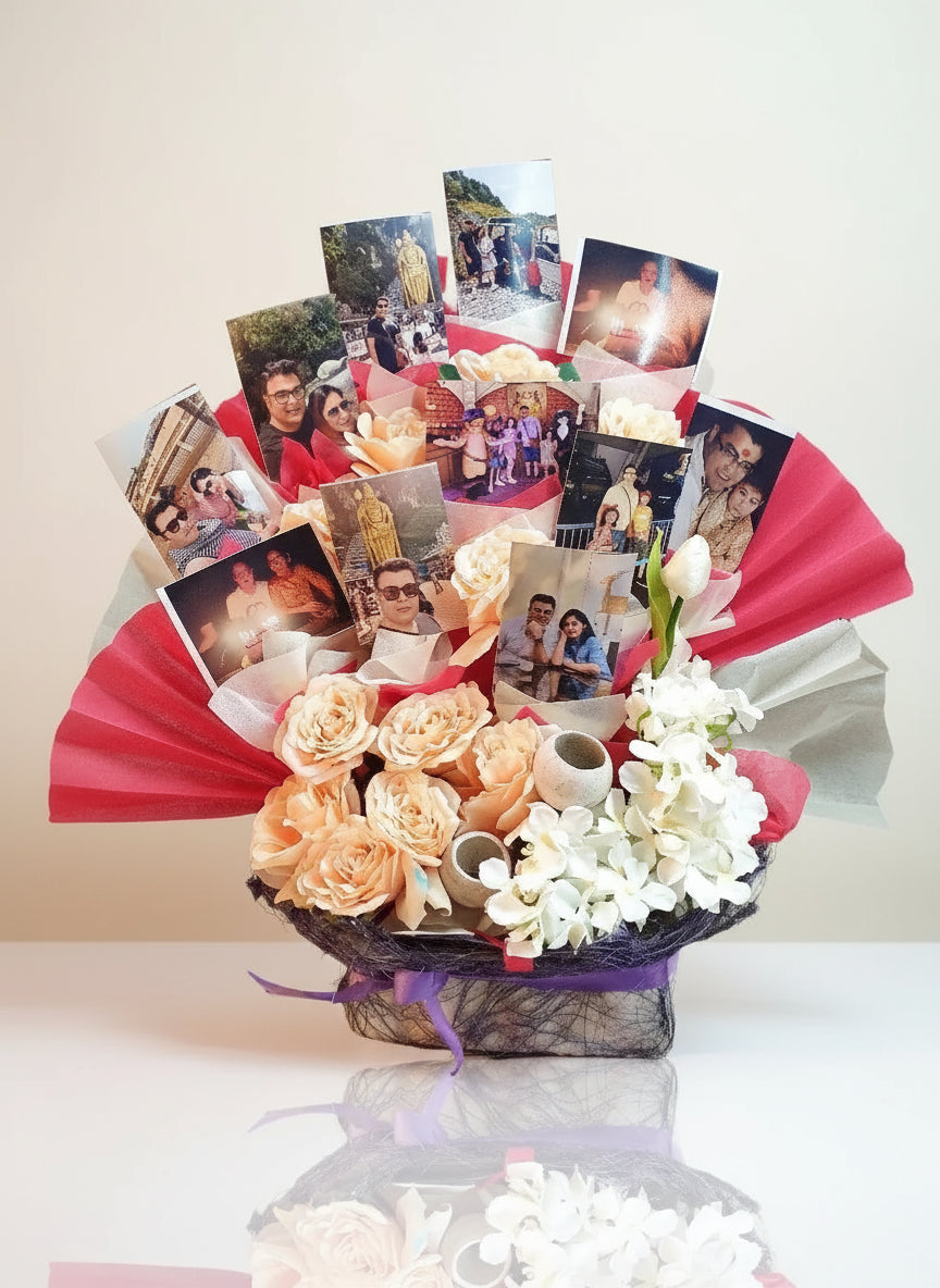 A vibrant photo of lush, colorful artificial flowers and leaves in full bloom, set in a picturesque and stunning setting. Perfect for nature-inspired decor.