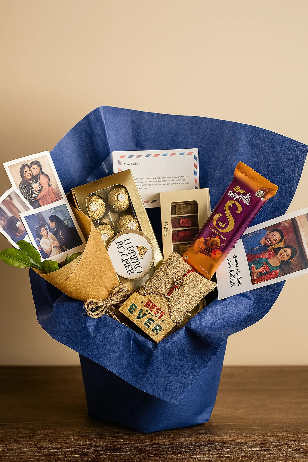 Best Brother Ever – Personalized Rakhi Hamper